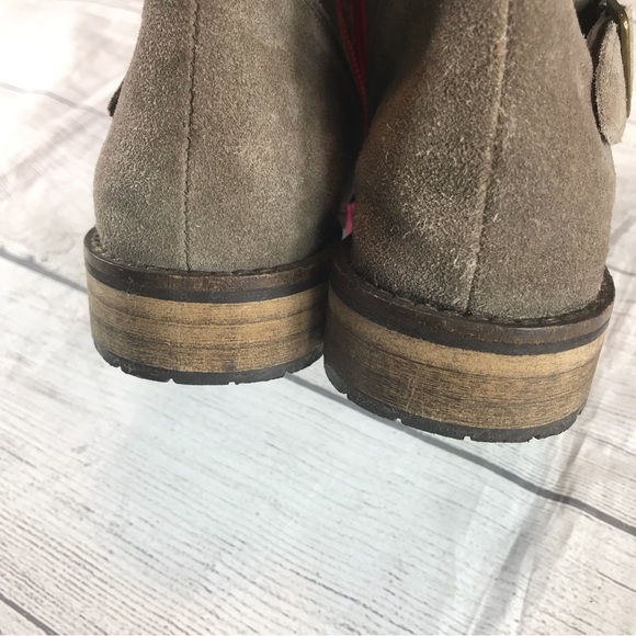 Big Girls Mini Boden Suede Boots Size 4.5 - Picture 10 of 15